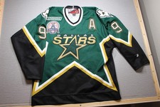DALLAS STARS Pro Player Modano 2000 Stanley Cup Hockey Jersey Green M 2NHL