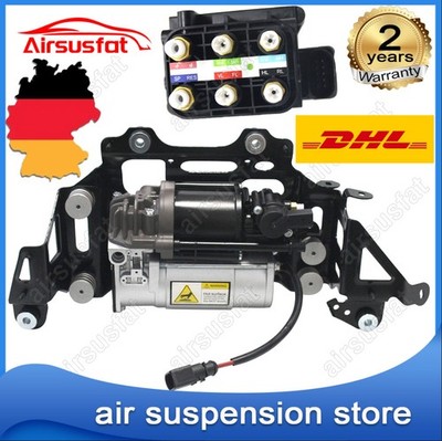 4H0616005C FÜR AUDI A6 C7 A8 D4 4H LUFTFEDERUNG KOMPRESSOR PUMPE + VENTILBLOCK