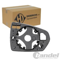 Diederichs Spiegelglas AsphÄRisch Links Passend FüR Audi A1 VW Polo | 2209329