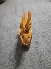 Vintage Hand Made Rabbit/Bunny Pull Toy with Wire Wheels — photo 3