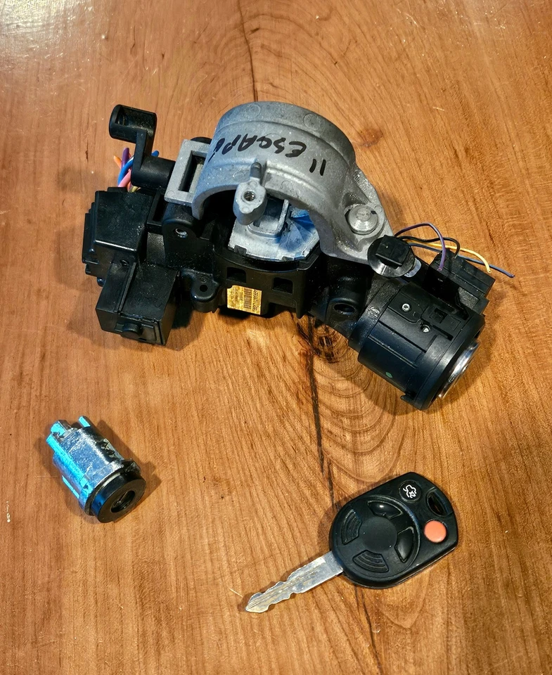 ⭐️08 09 10 11 12 Interruptor de encendido Ford Escape Mercury Mariner, llave CON cerradura de puerta Foto 2 de 4