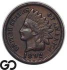 1892 Indian Head Cent Penny