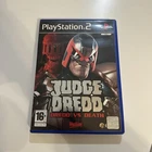 Judge Dredd: Dredd Vs Death PS2 PAL Region Game CIB Very Good Condition