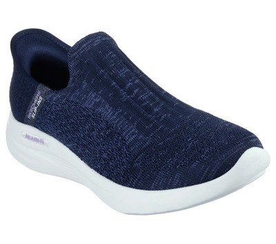 Skechers Shoes Women Navy  Slip ins Relaxed Fit Sport Memory Foam Casual 150354