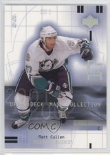 2001-02 Upper Deck Mask Collection Matt Cullen #3 v6f