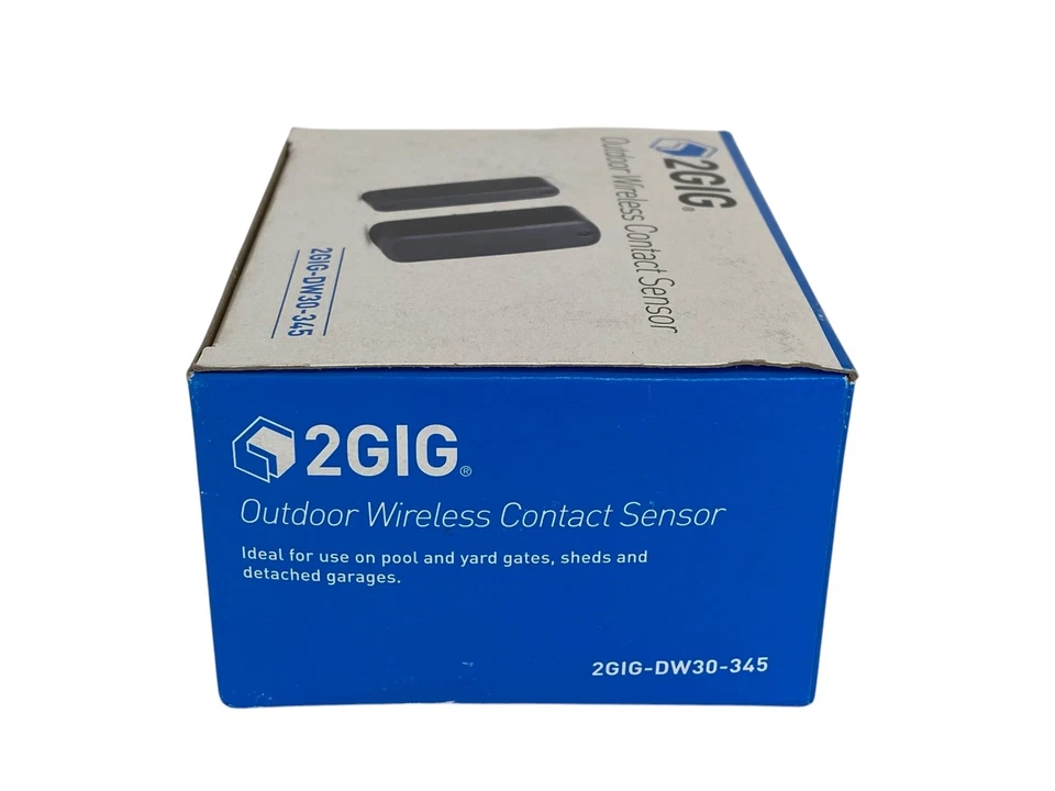2GIG Outdoor Wireless Contact Sensor 2GIG-DW30-345 Pool Gate Door Security - Image 4 of 4