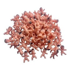 Bouclel Party Decorations Mini Plastic Babies Party Supplies Shower ice cube