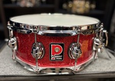 Premier Drums Genista 5,5x14 rullante rosso laccato scintillante