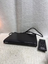 Sony Progressive Scan CD and DVD Player Brand New in Black  DVP-SR210P