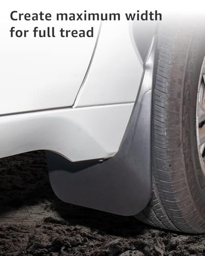 4 Pack Truck Mud Flaps for Toyota Tundra 2022–26 with Front & Rear Splash Guards