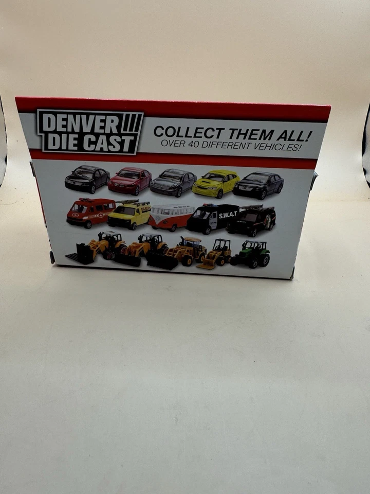 Big Jim’s Die Cast Metal Backhoe Loader Excavator Toy Model w/ Box Vintage - Image 3 of 4