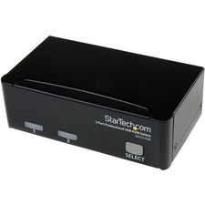 StarTech 2 Port Professional USB KVM Switch Kit with Cables, TAA