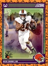 2024 Panini Score-A-Treat - Nick Chubb #65 Pumpkins