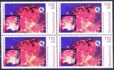 Germany 1999 MNH blk, X-Ray Image of Exploding Star, Space, Stars