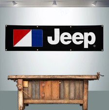 JEEP 2 X 8 BANNER FLAG CHRYSLER