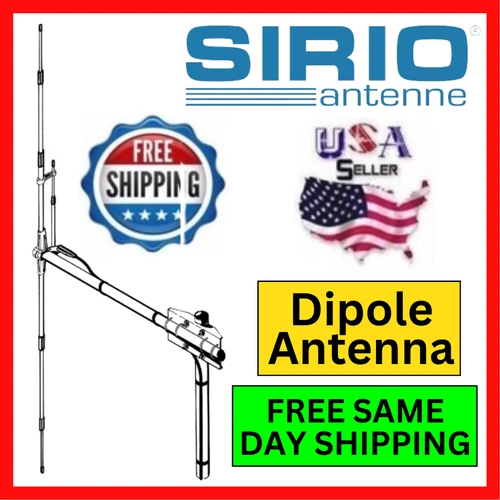 Sirio SD Dipole (26 - 30 MHz) 10M-HAM & 11M CB Radio 3000W Base Station Antenna