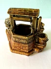 VINTAGE MCCOY WISHING WELL PLANTER, NO CHIPS, CRACKS, ETC.