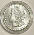 1880 MORGAN SILVER DOLLAR HI GRADE GENUINE U.S. MINT RARE $1 COIN, BRILLIANT
