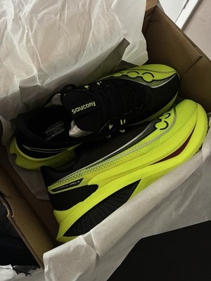 Saucony Men's Endorphin Pro 5 Citron | Black (All Sizes) NEW!  