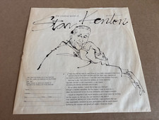 Fabulous Alumni of Stan Kenton inner 12 inch record paper sleeve Creative World