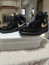 jordan 1 black and gold resale