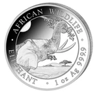 2023 Somalia Silver Elephant 1 oz — photo from another recent sale