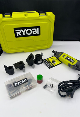 RYOBI 1.4 Amp Corded Rotary Tool RRT200 Includes: 4 Attachments/30 Accessories