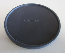 Nokia Mobile Phone - Branded Drink Coaster - Grey Rubber with Adhesive on Back
