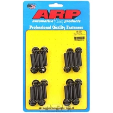 ARP Intake Bolt Set 135-2001; Black Hex Chromoly 3/8-16 x 1.25 in. for BBC