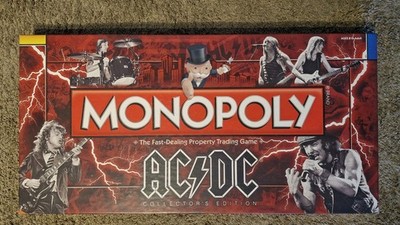 Monopoly AC/DC Collectors Edition AC DC Hasbro 