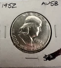 1952 Franklin 90% Silver Half-Dollar