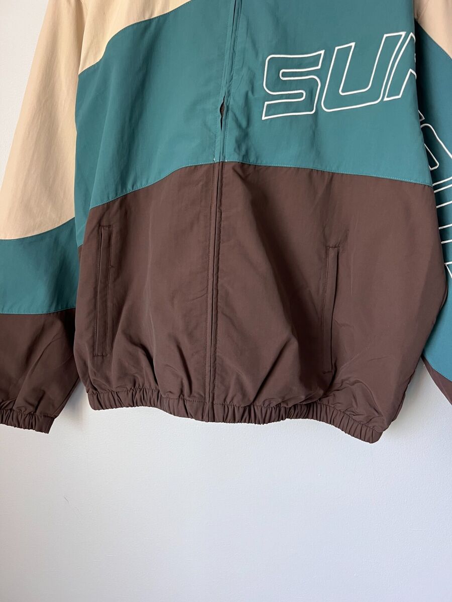 Supreme Curve Track Jacket - Size Large - Brown - NEW | eBay Supreme Curve Track Jacket - Size Large - Brown - NEW | eBay