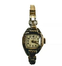 Vintage Benrus 10k GF Manual Wind Women's Watch RUNS       HG2