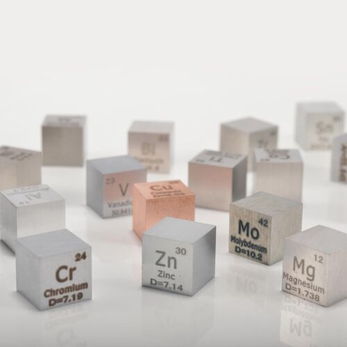 17 Pieces Element Cube Set 10 Mm Density Cubes Metal Periodic Table Metal Cubes - Picture 6 of 6