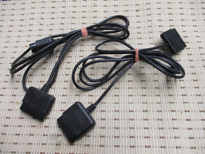 2x Playstation 2 Controller Gamepad Verlängerung Verlängerungskabel PS2 PS 2 *
