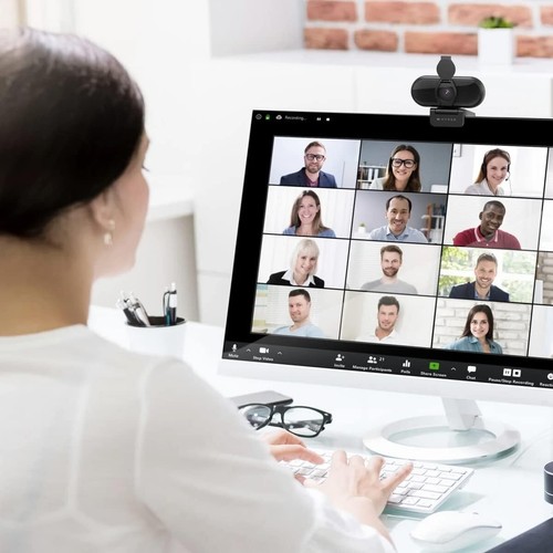 Hyperdrive HyperCam Highest Quality HD 1080p with Stereo Sound USB Webcam Black - Picture 5 of 5