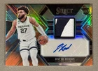 David Roddy 2022-23 Panini Select Patch Auto RPA Tie-Dye /25 RC Rookie #RJA-DVR