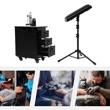 Metal Rolling Makeup Case with 4 Universal Wheels Combination Lock Cosmetic Case