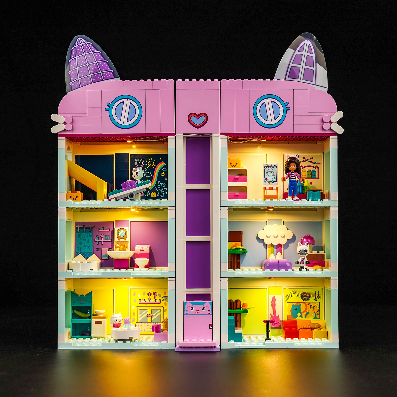 BrickBling LED Light Kit for LEGO Gabby&rsquo;s Dollhouse 10788 Building DIY Decor Set