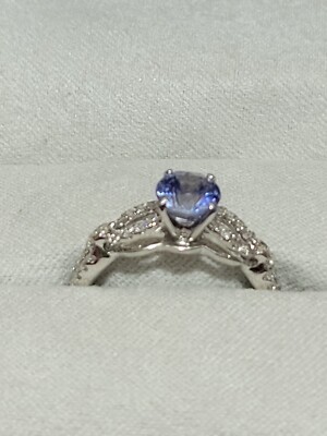 Shane Co Engagement Ring 14K White Gold 40 Diamonds