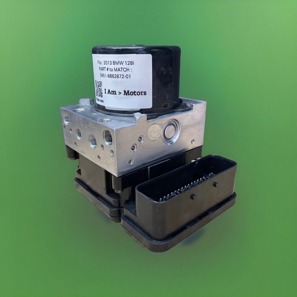 Módulo de bomba de freno ABS 2013 BMW 128i reacondicionado | 3451-6862872-01 Foto 4 de 4