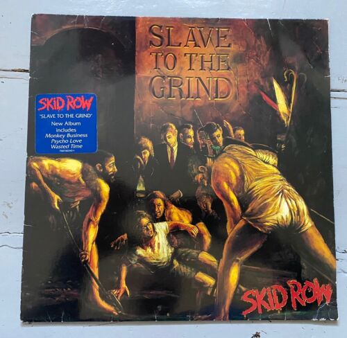 Skid Row - Esclave To The Grind - Atlantic Euro 1991 First Press Ex - Photo 1/13