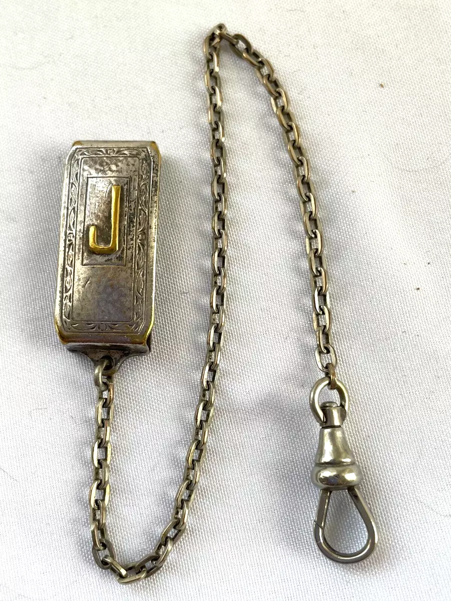 Belt loop pocket watch chain hot sale