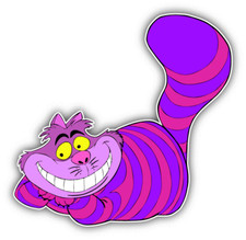 Cheshire Cat Smile Artoon Car Bumper Sticker Decal 5 X 5 Cheshire Cat Smile Artoon Car Bumper Sticker Decal 5 X 5