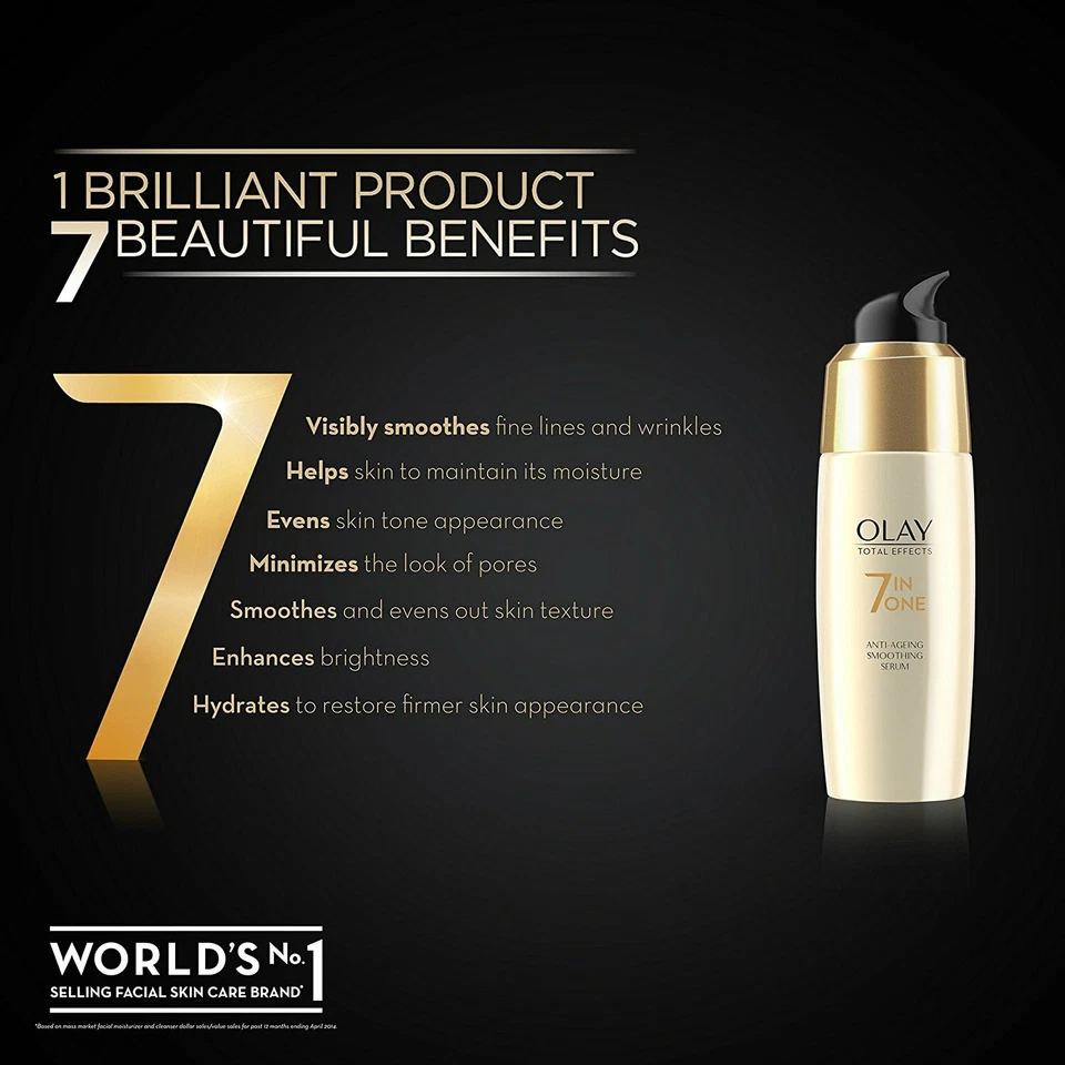 Olay Total Effects 7 In 1 Anti Aging Serum 50ml - Image 4 of 4