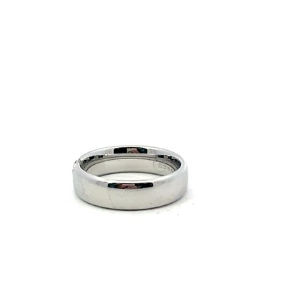 Benchmark 6,5Mm Kobalt Chrome Konvex Komfort Fit Band Ring