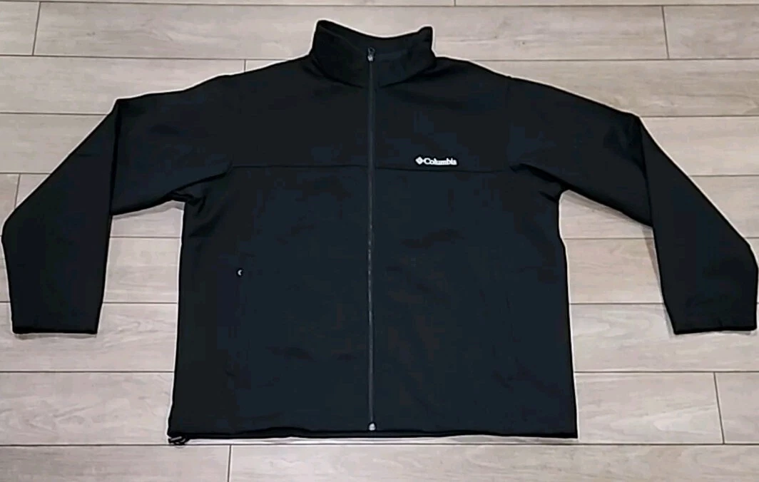 $115 NWT Columbia Mens XXL 2XL 2X Bowen Lake Microfleece Lined Softshell Jacket