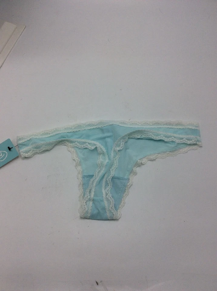 Betsey Johnson Betsey Azul Tanga Novia Ropa Interior Talla Pequeña UC1 Foto 4 de 4