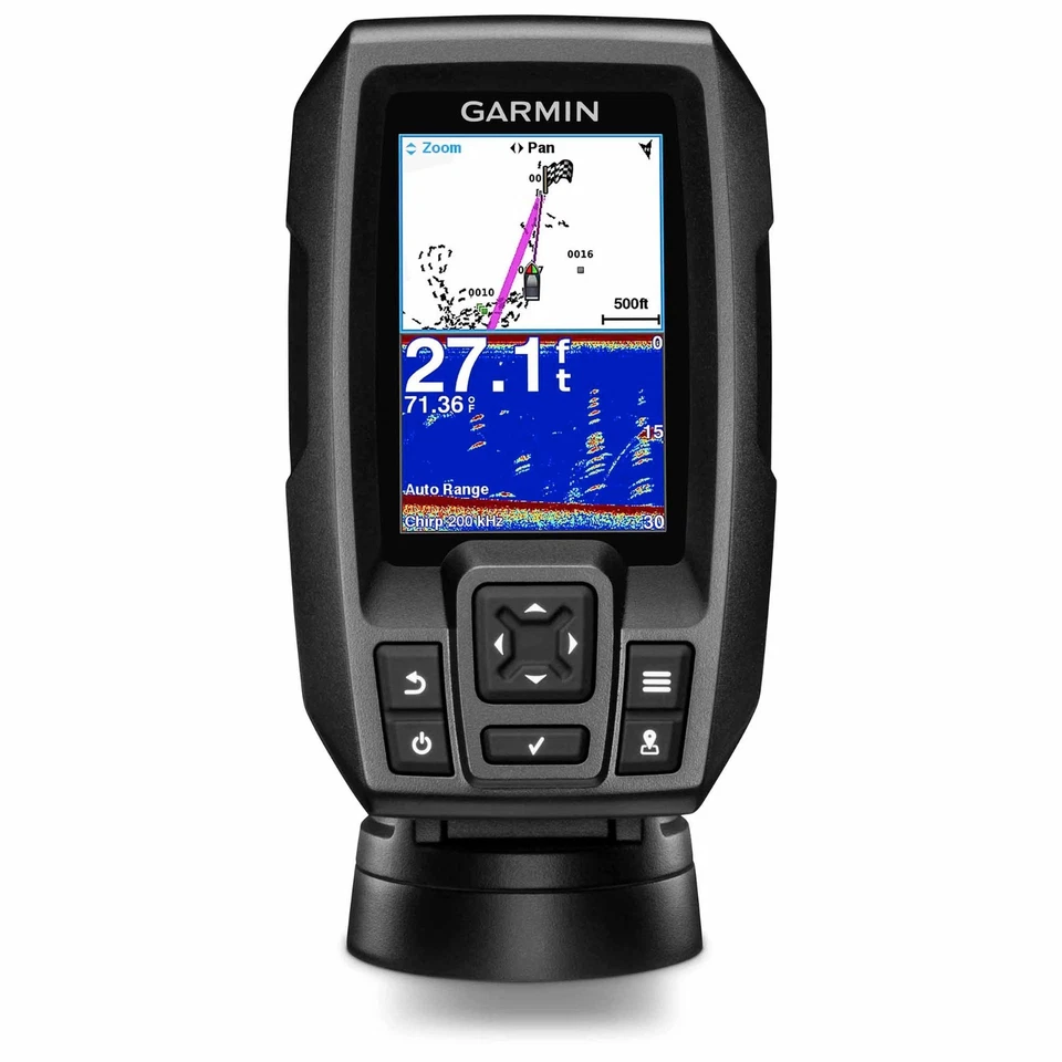 Garmin STRIKER 4 Fishfinder with 4-Pin 77/200kHz TM Transducer 010-01550-00 - Image 2 of 4