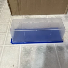 Kraft Velveeta Cheese Box Keeper Storage Container Blue Plastic 2 lb Block